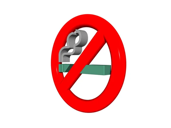 Smoking Sign — Stock Photo, Image