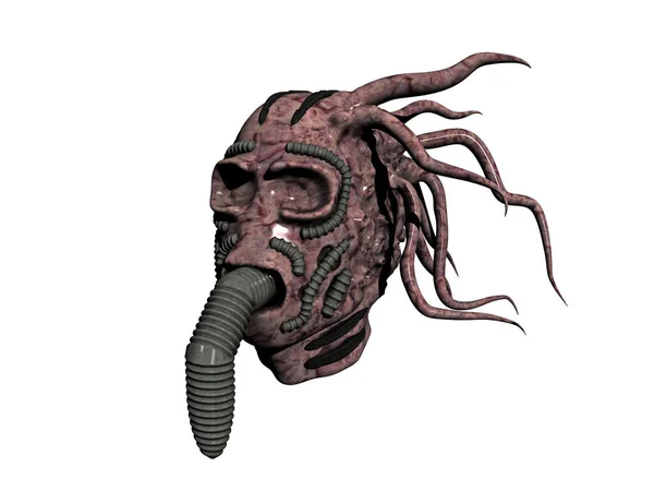 Horror Głowa Rmask — Zdjęcie stockowe