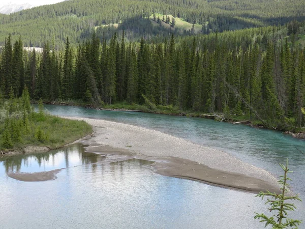 Seascape Banff National Park Canadá Alberta — Fotografia de Stock