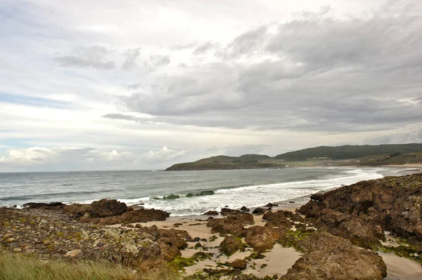 Crossroads Cape Fisterra Finisterre Costa Morte End Point Way James — Stock Photo, Image