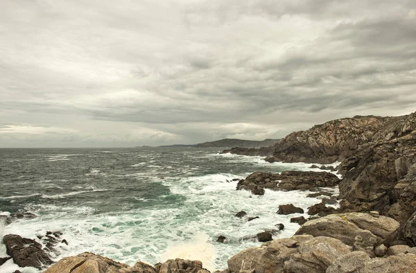 Paisaje Costero Cerca Cabo Touri Municipio Muxia Costa Morte Provincia — Foto de Stock