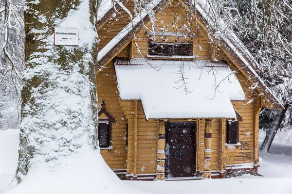 Harz Kışında Kilise Stiege Yaşa — Stok fotoğraf