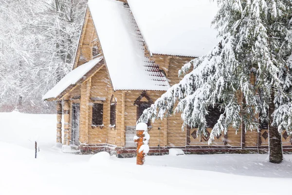 Stabkirche Stiege Harzer Winter — Stockfoto