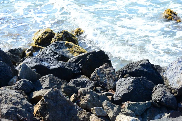 Kamienie Morzu Śródziemnym Hiszpanii — Zdjęcie stockowe