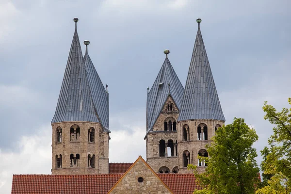 Halberstadt Templom Úrnőnk — Stock Fotó