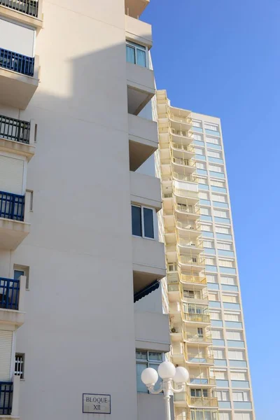 Manga Mar Menor Provins Murcia Hus Fasad Spanien Spanska Skyline — Stockfoto