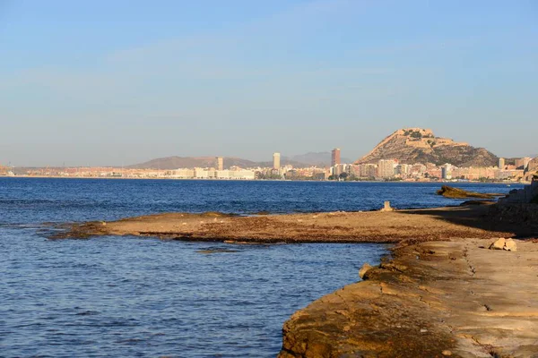 Huis Gevels Aan Middellandse Zee Spanje Costa Blanca — Stockfoto