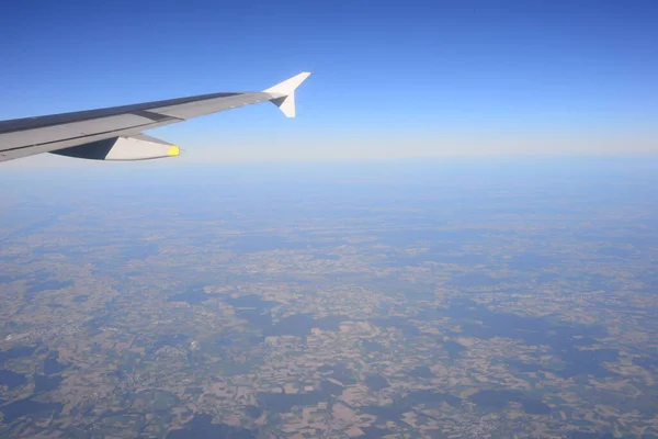 비행기에 독일에 대해서 — 스톡 사진