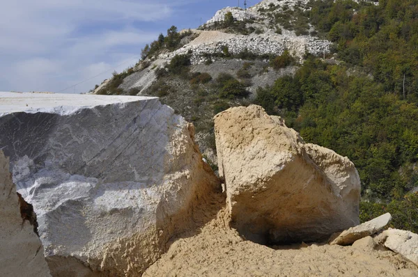 Marble Mining Carrara Tuscany — Stock Photo, Image