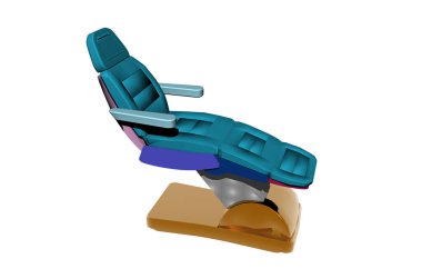 Dentist's chair vacated clipart