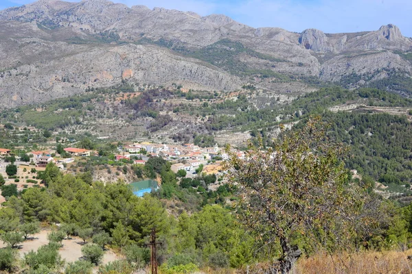 Nas Montanhas Torno Guadalest Costa Blanca Espanha — Fotografia de Stock