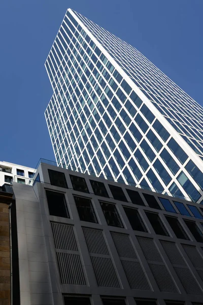 Skyscraper Frankfurt Skyscraper Facade House Facade Building Office Building Business — Stock Photo, Image