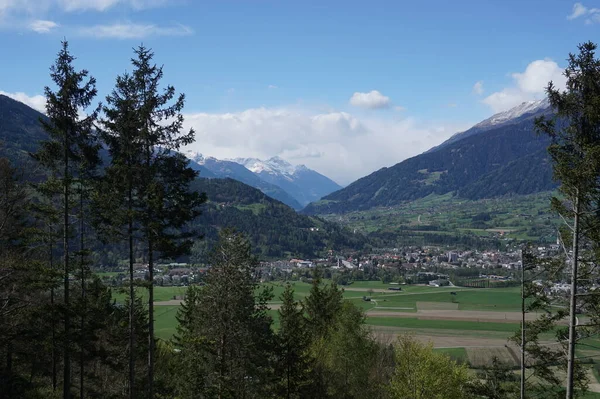 Lienz Lienz Valley Floor East Tyrol Hochstein Schleinitz Faschingalm Iseltal — 스톡 사진