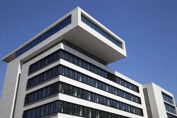 Абстрактный Фасад Современного Офисного Здания Гамбурге Германия — стоковое фото