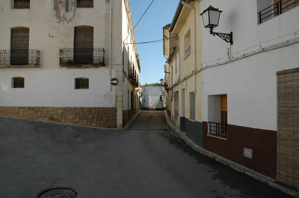 Huis Gevels Aan Middellandse Zee Spanje Costa Blanca — Stockfoto