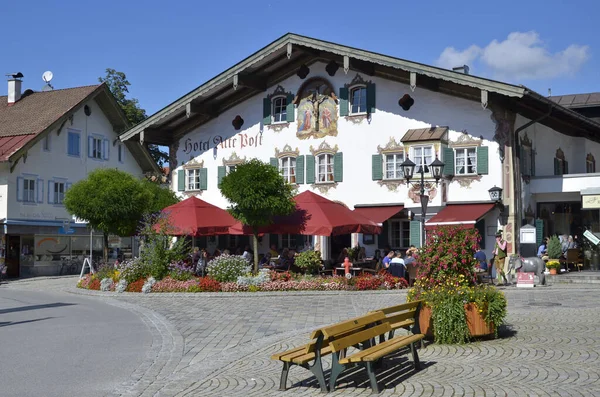 Hotel Alte Post Oberammergau — Stock fotografie