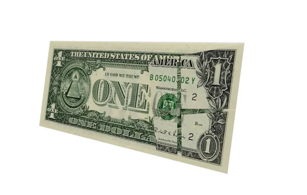 Банкнота Долара Гроші Сша Американські Гроші — стокове фото