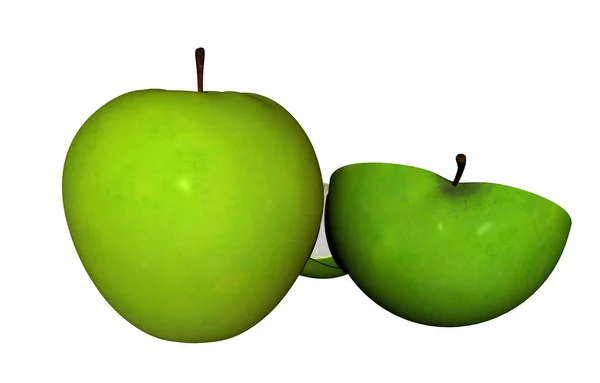 Owoce Drzewa Słodkie Smaczne Jabłka — Zdjęcie stockowe