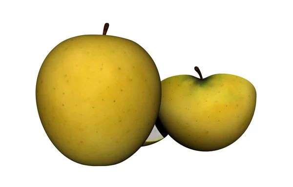 Fruta Del Árbol Manzanas Sabrosas Dulces — Foto de Stock