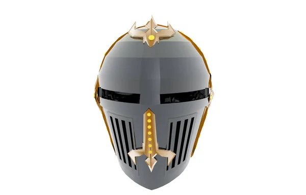 Knight Helmet Slits Embellishments — Stock Photo, Image