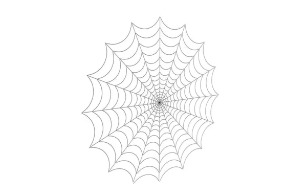 Απεικόνιση Διάνυσμα Ιστού Αράχνης — Φωτογραφία Αρχείου