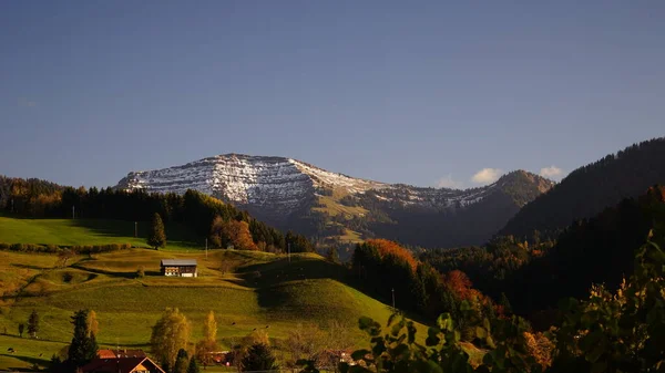 Från Balzerberg Över Allgu Landskap — Stockfoto