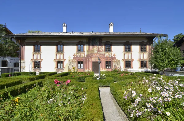 Pilatus Huis Oberammergau — Stockfoto