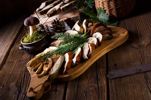 Alimentos Diferentes Foco Seletivo — Fotografia de Stock