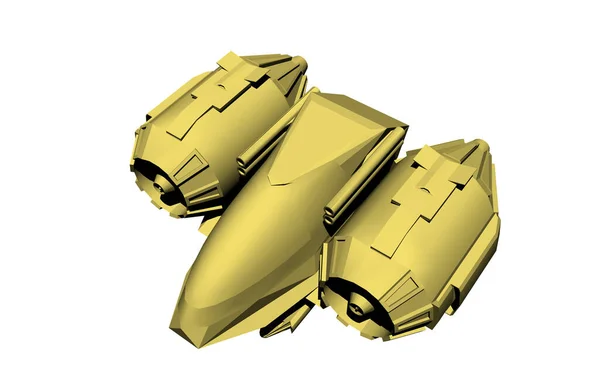 Diseño Nave Espacial Transporte Lanzadera — Foto de Stock