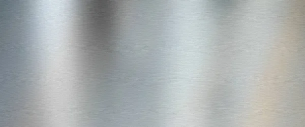 Silber Gebürstete Metallstruktur Für Einen Glänzenden Hintergrund — Stockfoto
