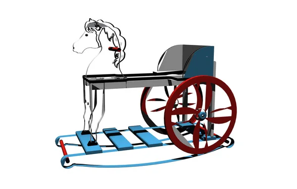 Cadeira Rodas Com Médico — Fotografia de Stock