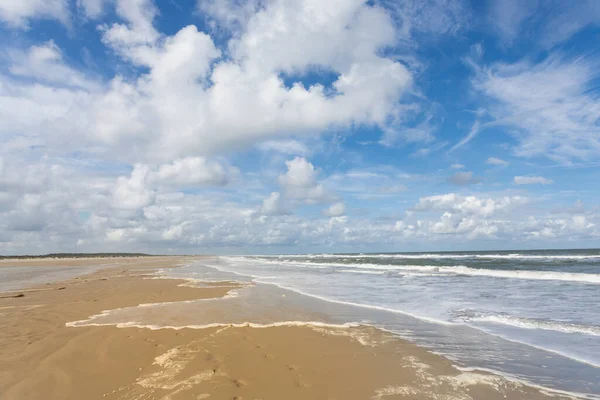 Vid Stranden Schiermonnikoog — Stockfoto