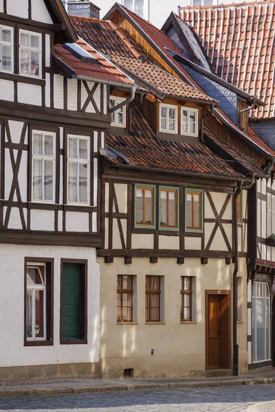 Stad Quedlinburg Zondebokken — Stockfoto