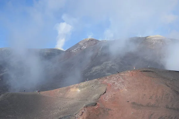 Eruzione Del Vulcano Etna — Foto Stock