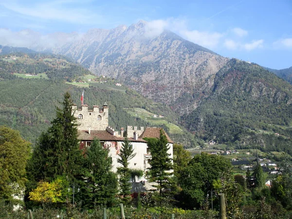 Burg Forst Reise Und Architekturkonzept — Stockfoto