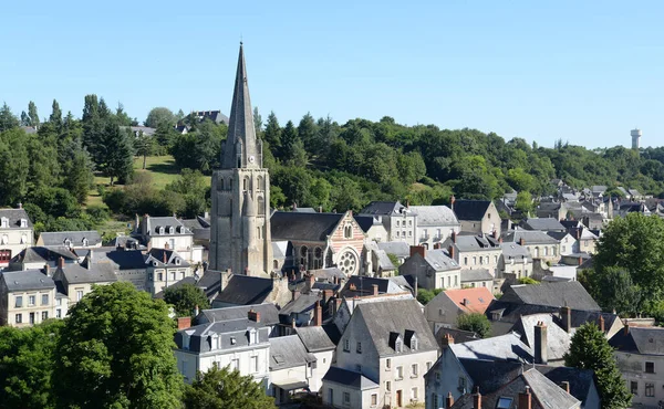 Kościół Loiretal Francja Longi Warto Zobaczyć Zabytki Architektura Budynek Loire — Zdjęcie stockowe