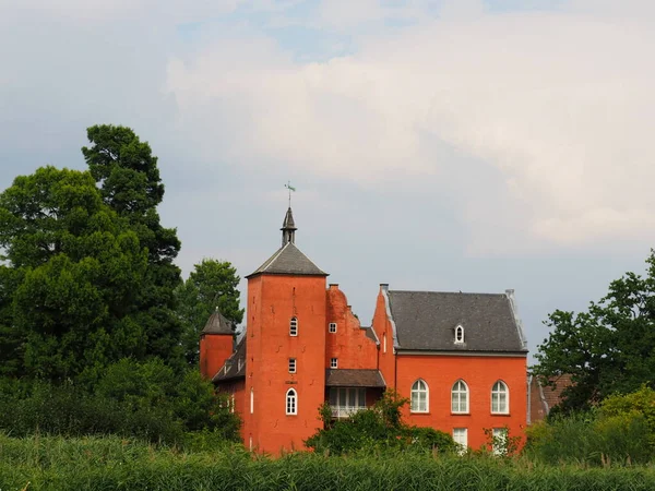 Wasserschloss Münsterland — Stockfoto