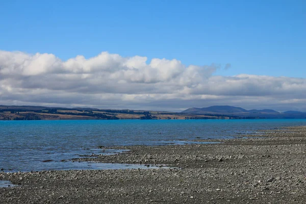 Lac Couleur Unique Nouvelle Zélande — Photo