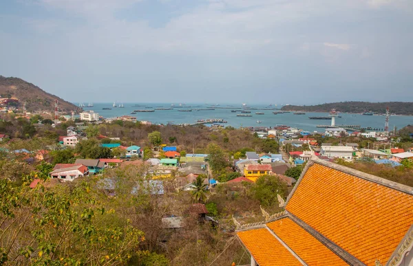 Blick Auf Die Stadt Der Insel Der Schönsten Landschaft — Stockfoto