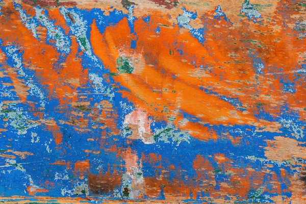 Textura Pintura Abstracta Color Fondo Superficie Madera Vieja Abrasión — Foto de Stock