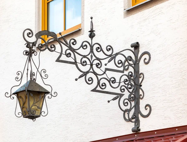 Lanterna Storica Muro Aichach Baviera Germania — Foto Stock