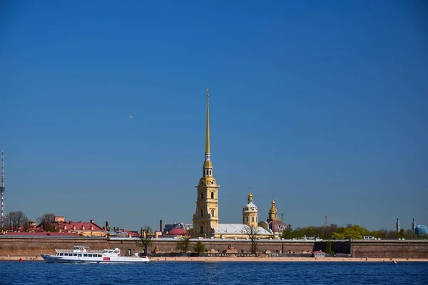 Blick Auf Die Stadt Sankt Peterbug Russland — Stockfoto