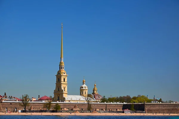 Вид Вид Місто Санкт Петербаг Росія — стокове фото