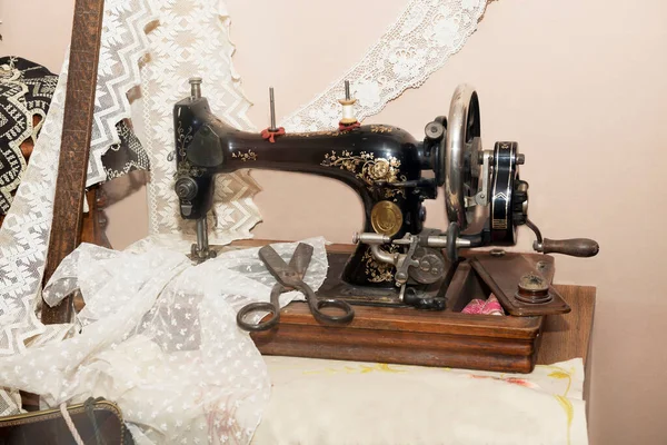 Workplace Dressmaker 19Th Century — Stock Photo, Image