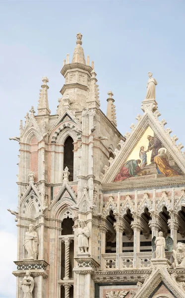 Siena Katedrali Kutsal Bakire Meryem Varsayımına Adanmıştır Talya — Stok fotoğraf