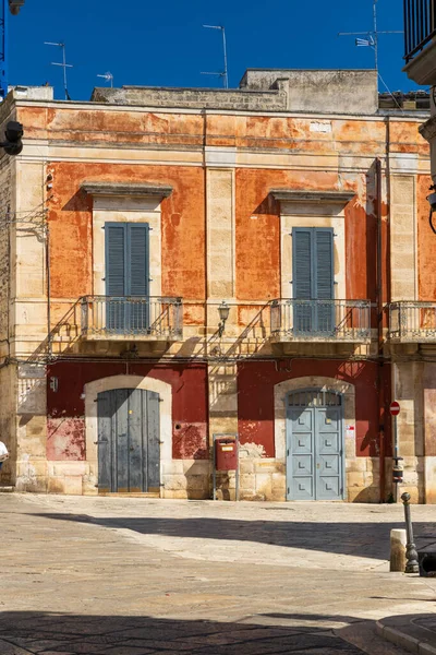 Gammal Byggnad Staden Barcelona — Stockfoto