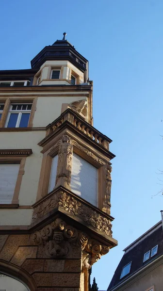 Freiburg Tyskland Stadsutsikt Sightseeing Antik Arkitektur Parker Och Gator — Stockfoto