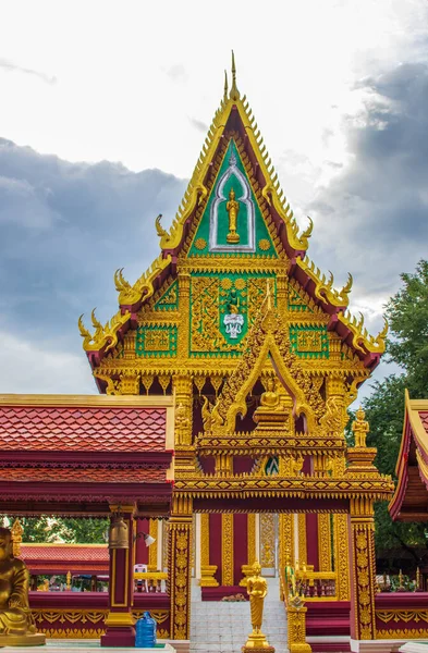Ett Imponerande Tempel Nära Gränsen Till Kambodja Templet Byggt Imponerande — Stockfoto