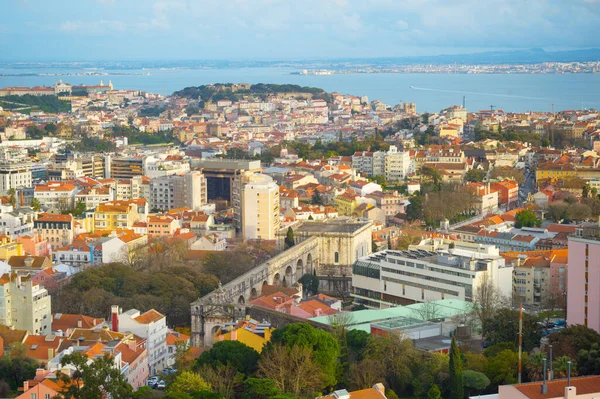 Antenn Utsikt Över Staden Barcelona Spanien — Stockfoto