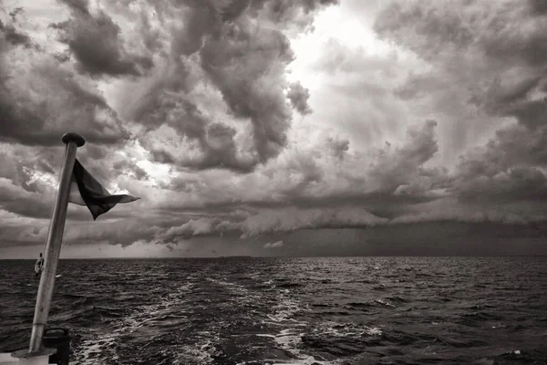 Déšť Před Baltským Mořem — Stock fotografie